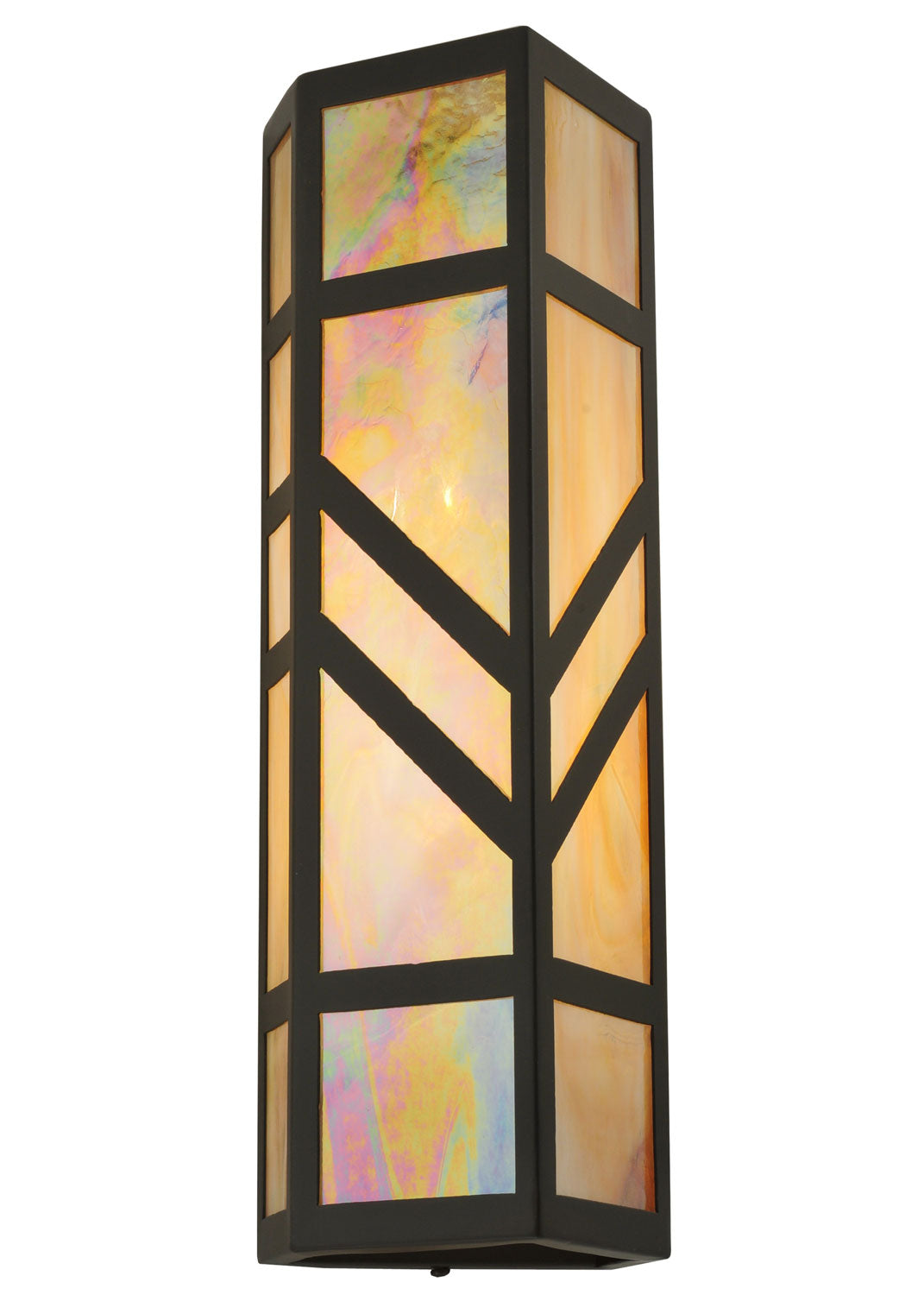 Meyda Tiffany - 117912 - Two Light Wall Sconce - Santa Fe - Timeless Bronze