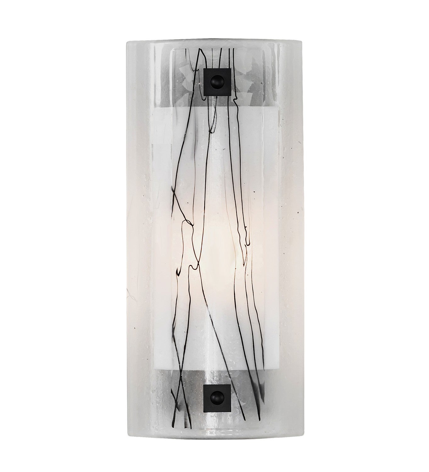 Meyda Tiffany - 26996 - One Light Wall Sconce - Metro Fusion - Solar Black