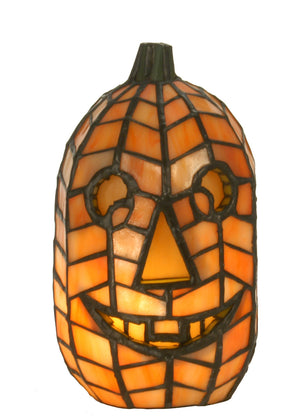 Meyda Tiffany - 68100 - One Light Accent Lamp - Jack O'Lantern - Antique Copper