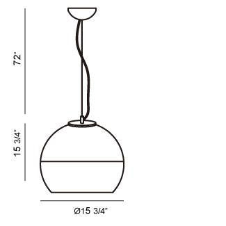 Eurofase - 20455-019 - One Light Pendant - Chromos - Chrome