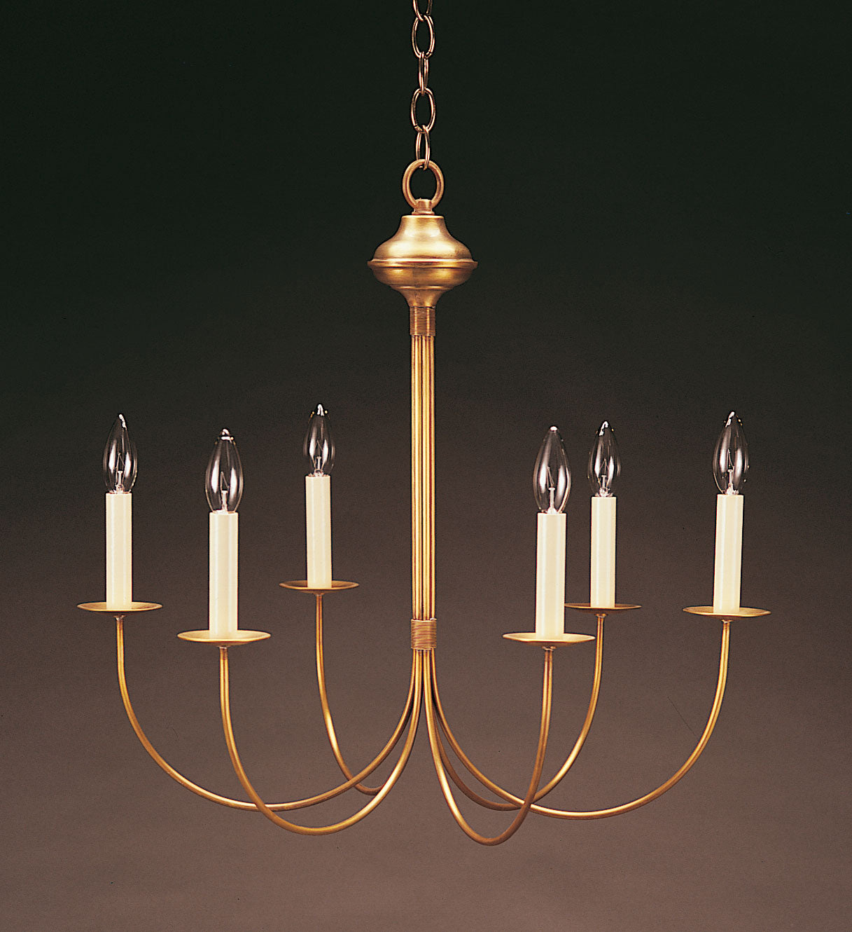 Northeast Lantern - 906-AB-LT6 - Six Light Hanging Lantern - Chandelier - Antique Brass