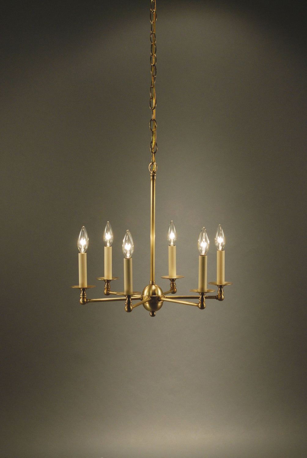 Northeast Lantern - 935-AB-LT6 - Six Light Hanging Lantern - Chandelier - Antique Brass