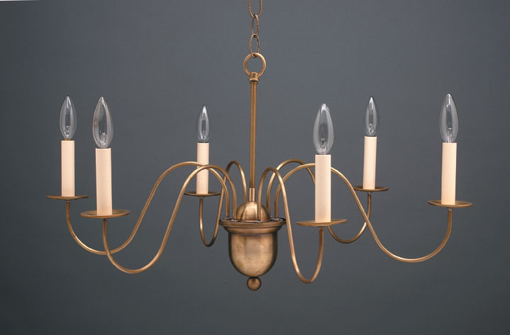 Northeast Lantern - 959-DAB-LT6 - Six Light Hanging Lantern - Chandelier - Dark Antique Brass