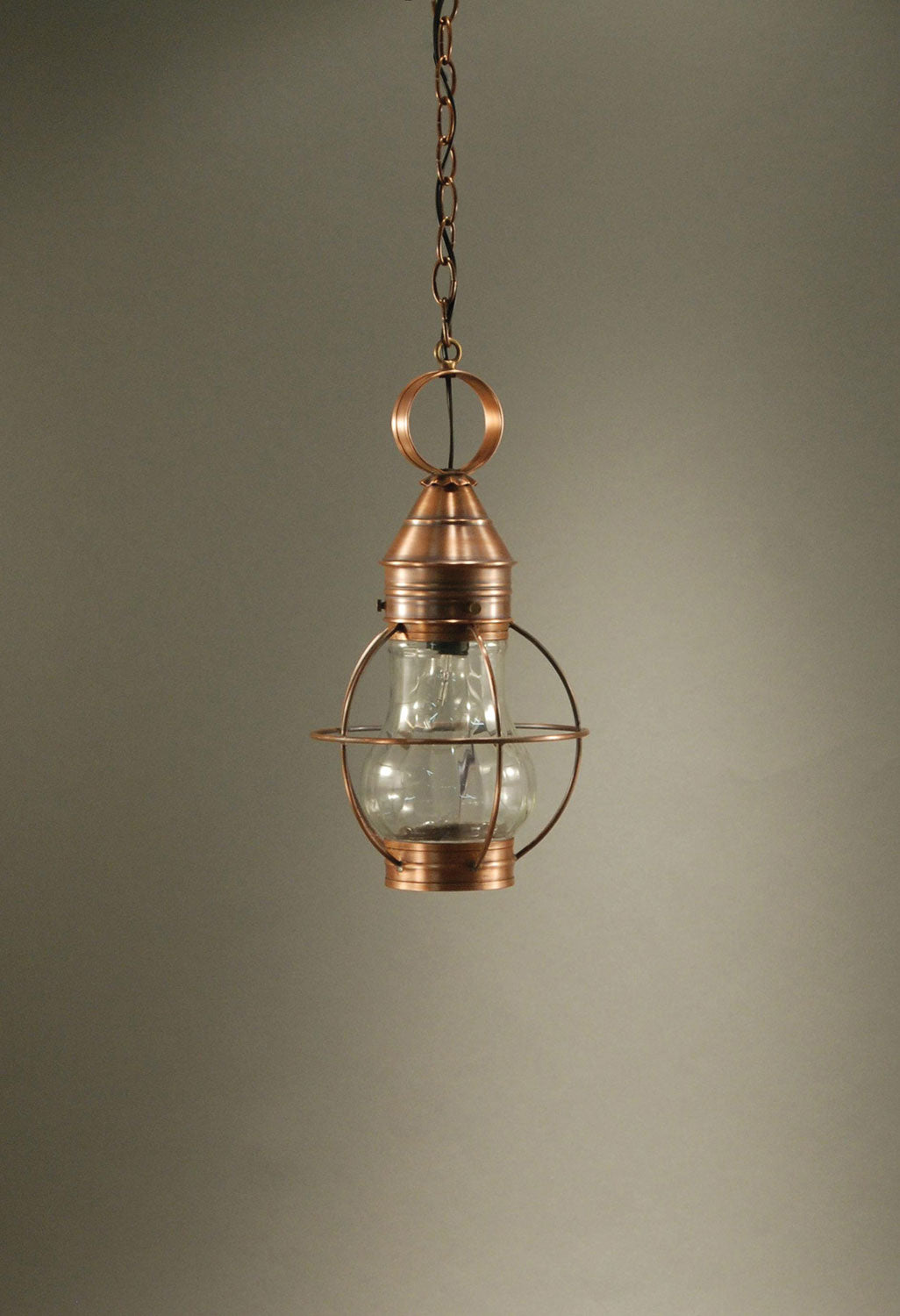 Northeast Lantern - 2722-AC-MED-OPT - One Light Hanging Lantern - Bosc - Antique Copper