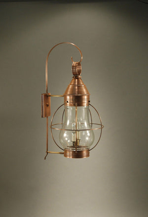 Northeast Lantern - 2741-AC-LT2-CLR - Two Light Wall Mount - Bosc - Antique Copper