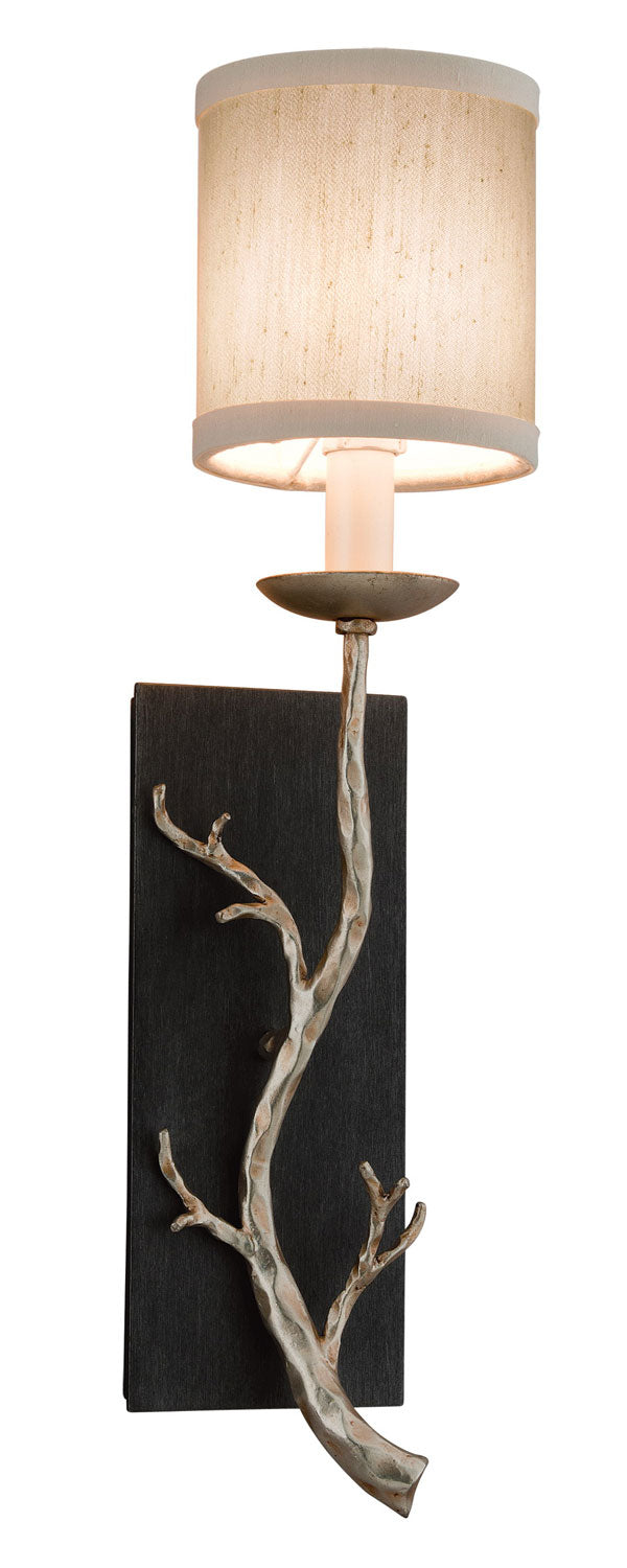 Troy Lighting - B2841-GRA/WSL - One Light Wall Sconce - Adirondack - Graphite/Warm Silver Leaf