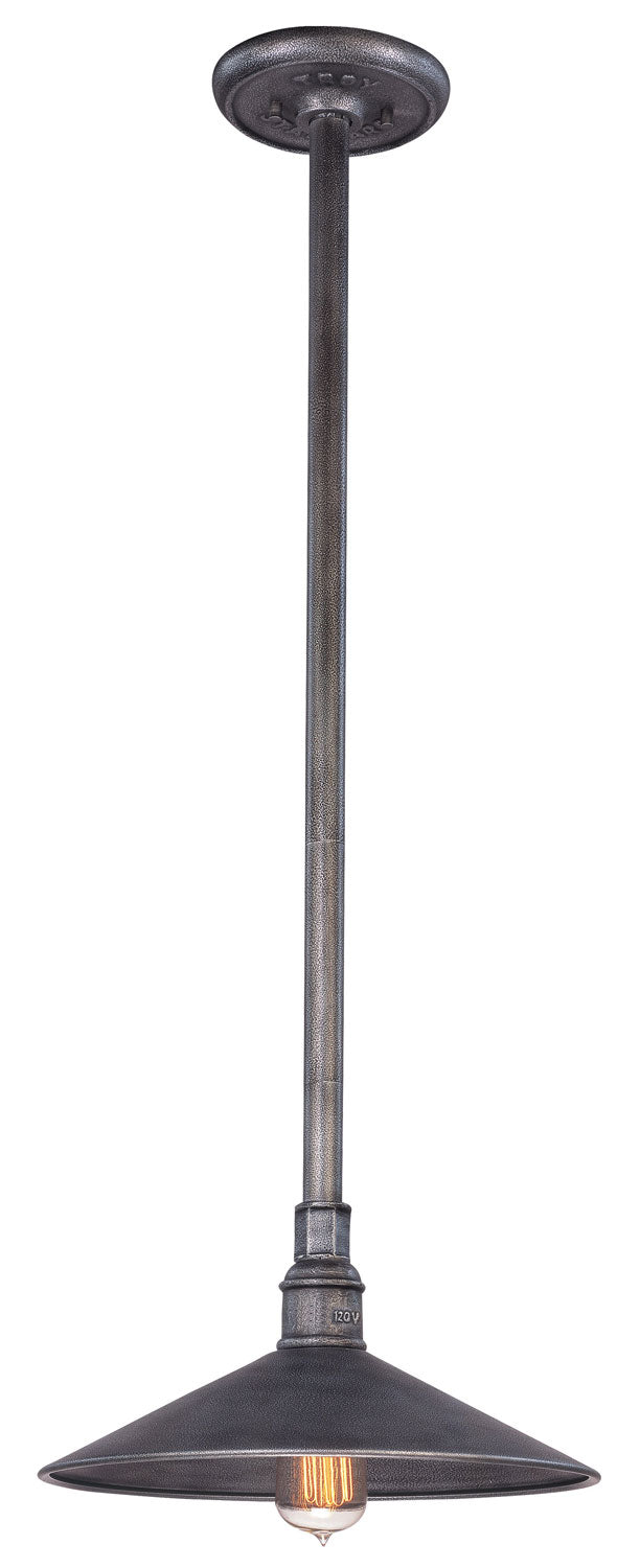 Troy Lighting - F2774-OS - One Light Pendant - Toledo - Old Silver