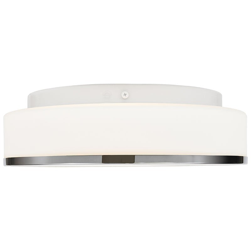 Access - 20670-CH/OPL - One Light Flush Mount - Aero - Chrome