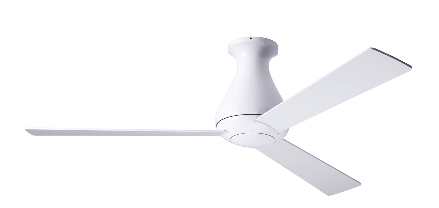 Modern Fan Co - ALT-FM-GW-52-WH-NL-001 - 52"Ceiling Fan - Altus Flush - Gloss White