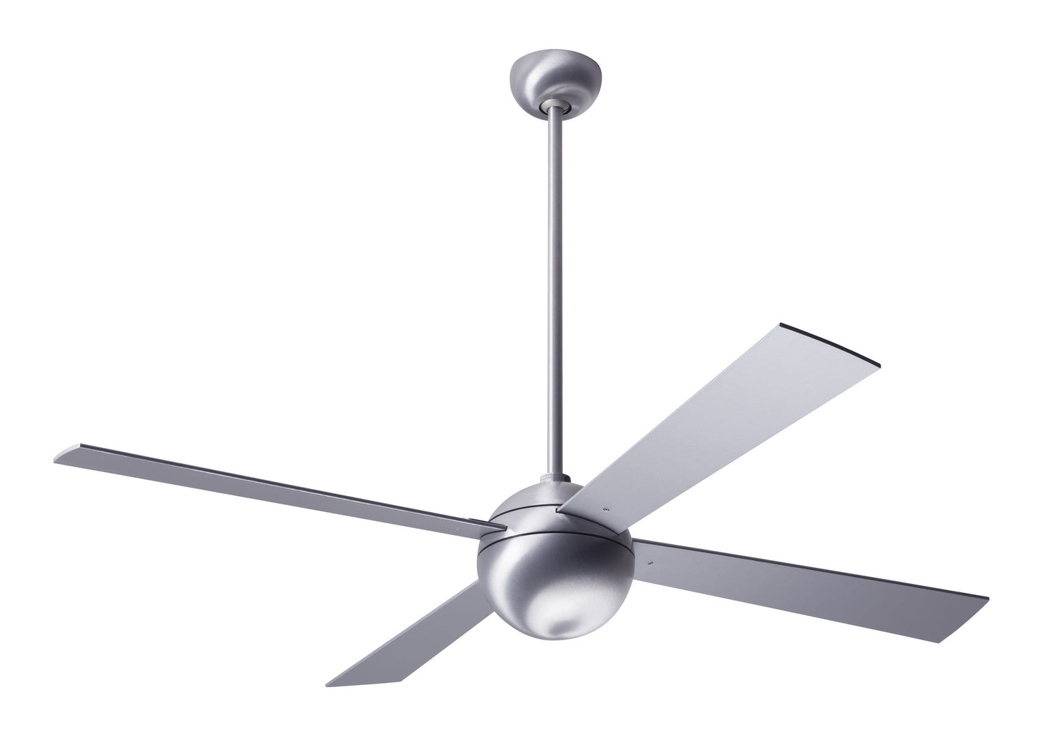 Modern Fan Co - BAL-BA-52-AL-NL-001 - 52"Ceiling Fan - Ball - Brushed Aluminum