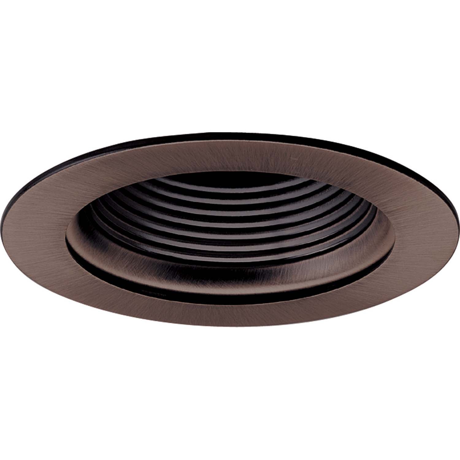 Nora Lighting - NL-410BZ - 4"Stepped Baffle - Rec Lv 4" Trim - Bronze