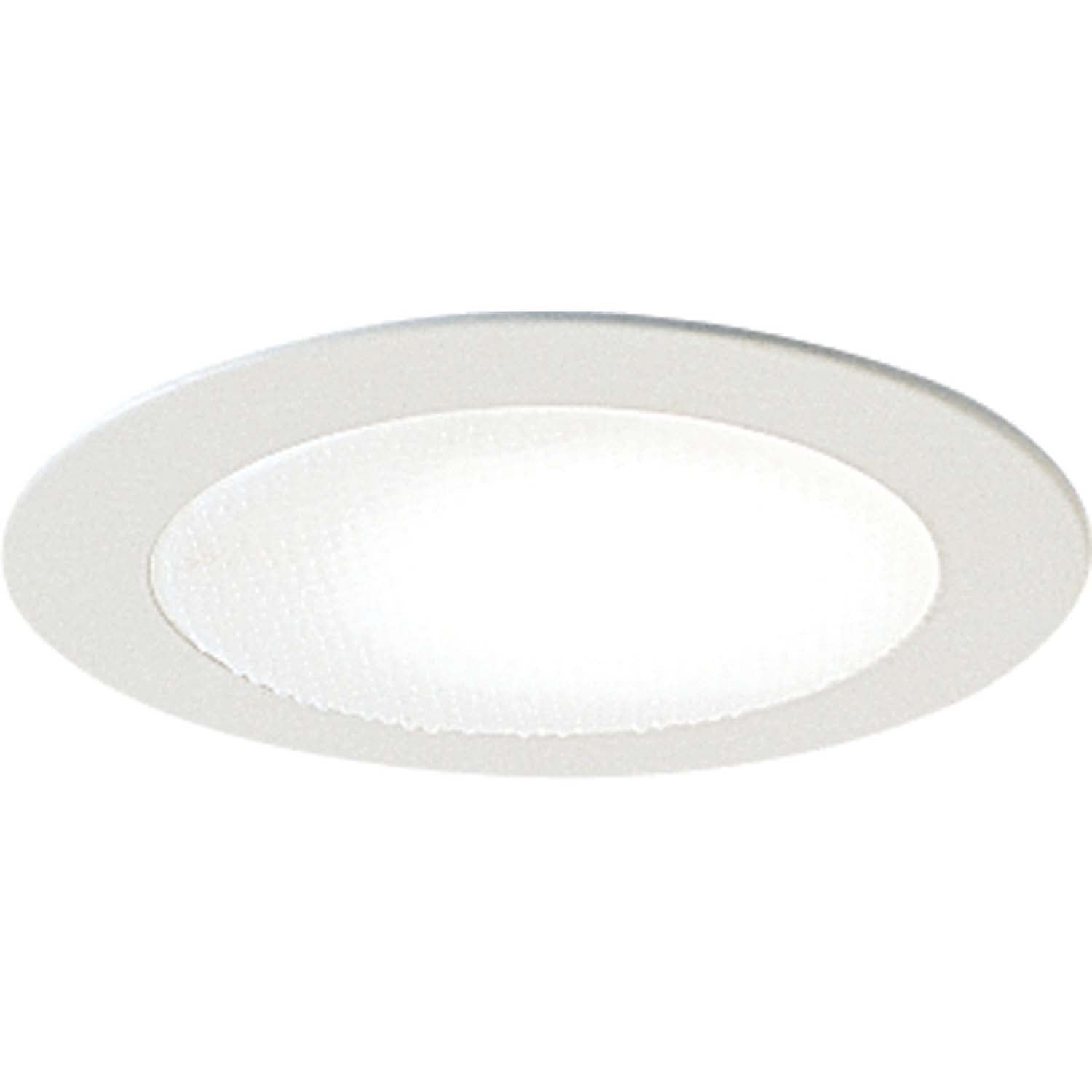 Nora Lighting - NS-22W - 4" Albalite Lens W/ Metal Trim - Rec Inc 4" Trim - White