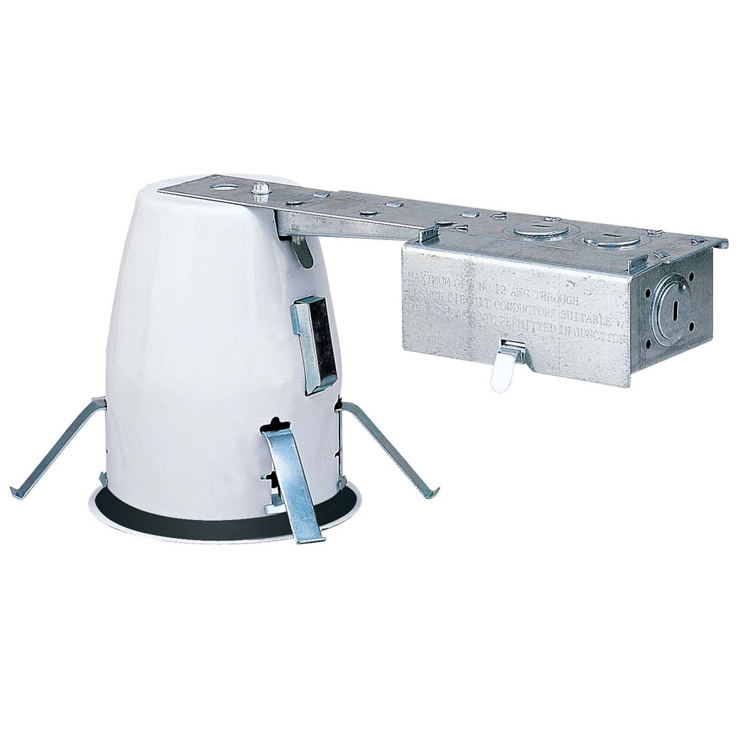 Nora Lighting - NSLR-404AT/10 - 4" Line Voltage Ic At Remodel Housing W/ Lamp - Rec Inc 4" Housing Gu10 - Unfinished