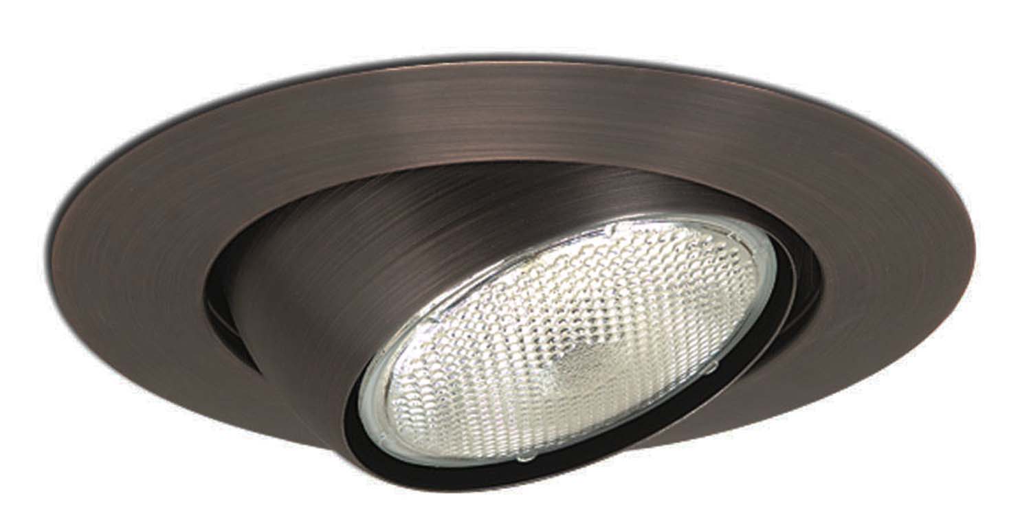 Nora Lighting - NT-28BZ - 6" Br/Par30 Eyeball W/ Metal Trim - Rec Inc 6" Trim - Bronze