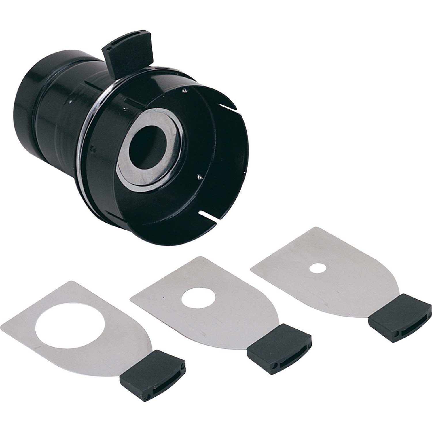 Nora Lighting - NT-351 - Beam Concentrator For U - Track Accessories - Black