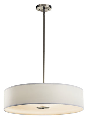 Kichler - 42122NI - Three Light Pendant/Semi Flush Mount - Brushed Nickel