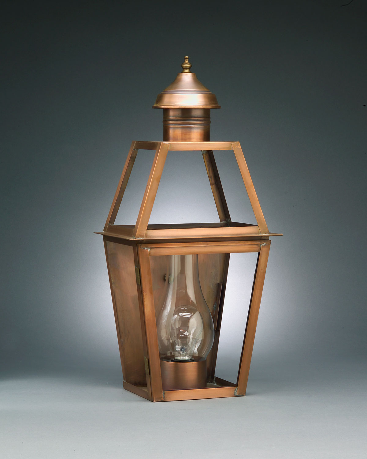 Northeast Lantern - 2241-AC-CIM-CLR - One Light Wall Mount - Uxbridge - Antique Copper