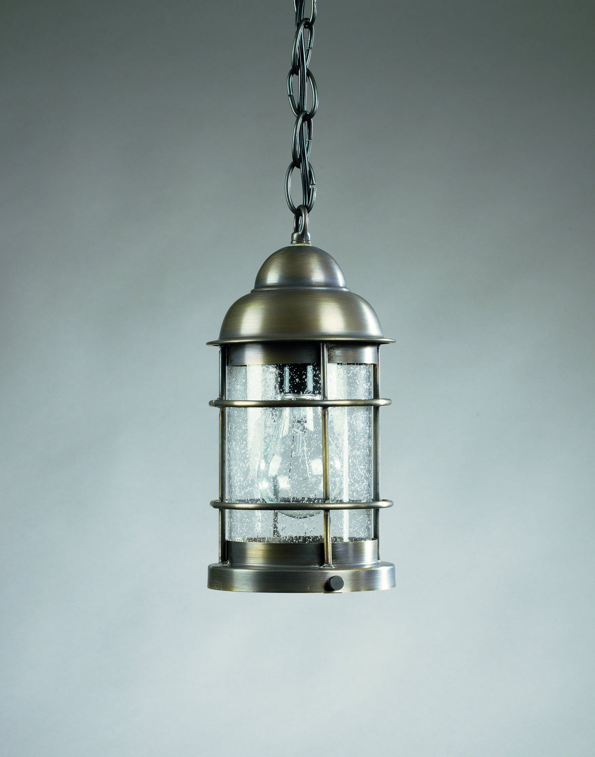 Northeast Lantern - 3512-DB-MED-CSG - One Light Hanging Lantern - Nautical - Dark Brass