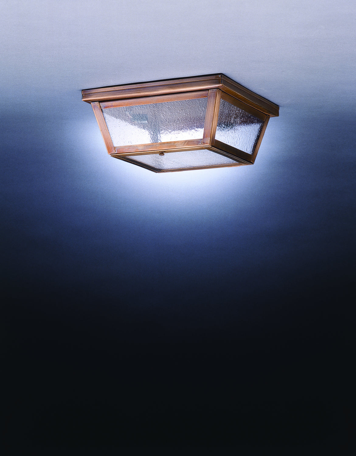 Northeast Lantern - 4204-DAB-MED2-SMG - Two Light Flush Mount - Flush Mount - Dark Antique Brass