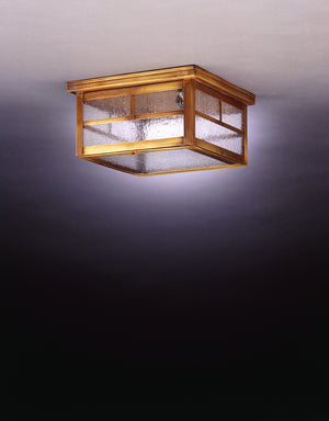 Northeast Lantern - 4404-AB-MED2-SMG - Two Light Flush Mount - Flush Mount - Antique Brass