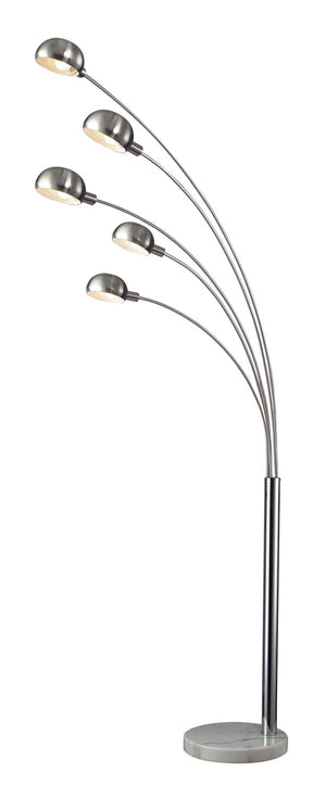 ELK Home - D2173 - Five Light Floor Lamp - Penbrook - Chrome