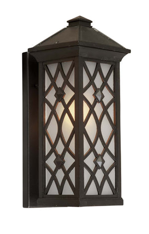 Artcraft - AC8271BK - One Light Outdoor Wall M - Weybridge - Black