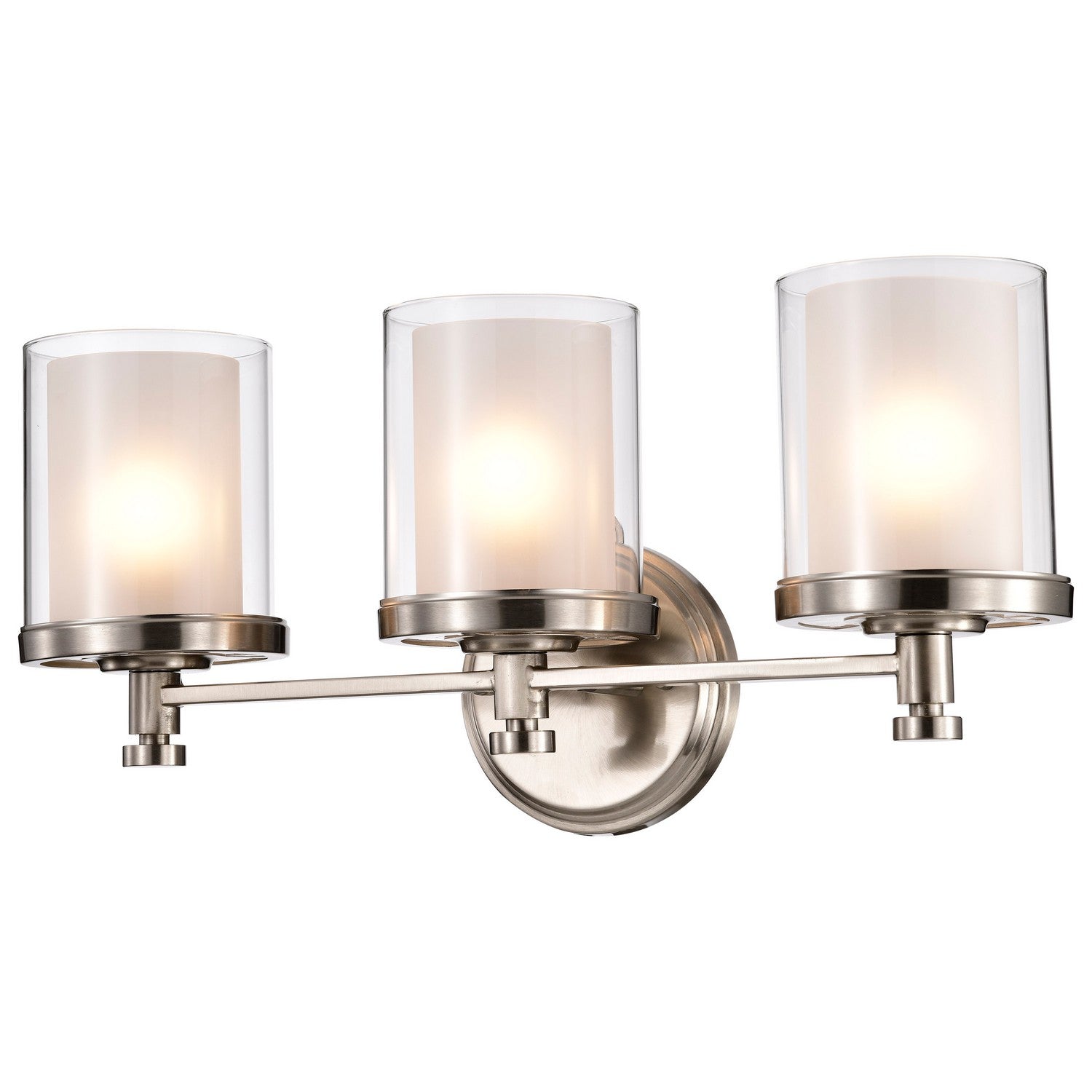 Nuvo Lighting - 60-4643 - Three Light Vanity - Decker - Brushed Nickel