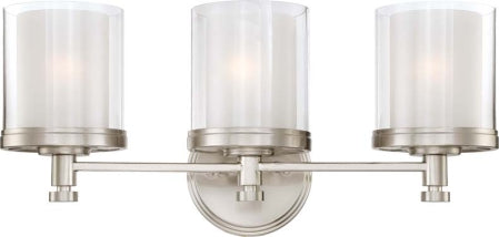 Nuvo Lighting - 60-4643 - Three Light Vanity - Decker - Brushed Nickel