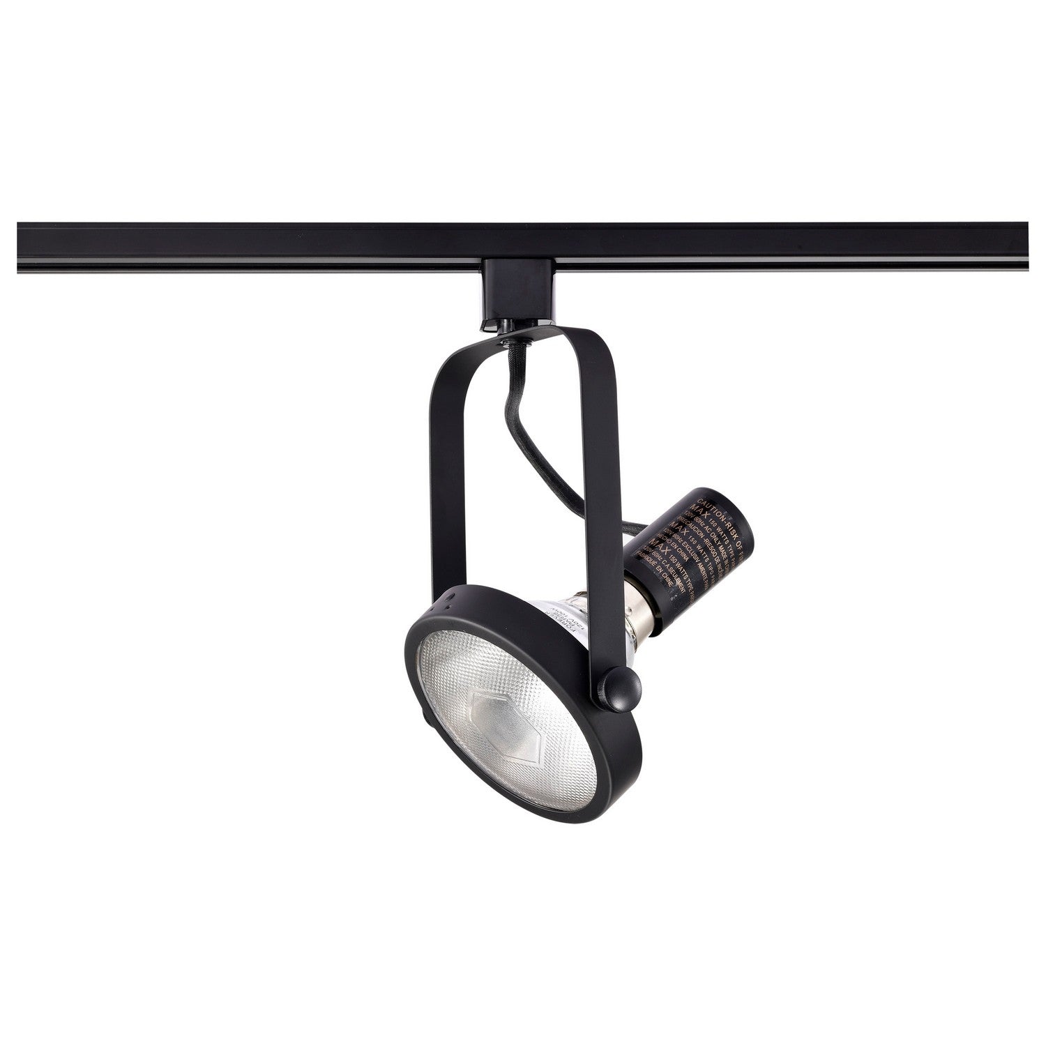 Nuvo Lighting - TH225 - One Light Track Head - Track Heads Black - Black