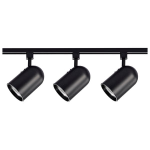 Nuvo Lighting - TK323 - Three Light Track Kit - Track Lighting Kits Black - Black