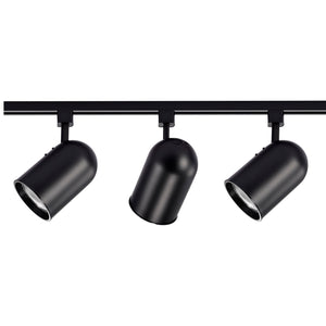 Nuvo Lighting - TK323 - Three Light Track Kit - Track Lighting Kits Black - Black