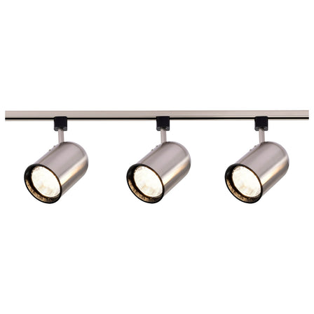 Nuvo Lighting - TK342 - Three Light Track Kit - Track Lighting Kits Brushed Nickel - Brushed Nickel