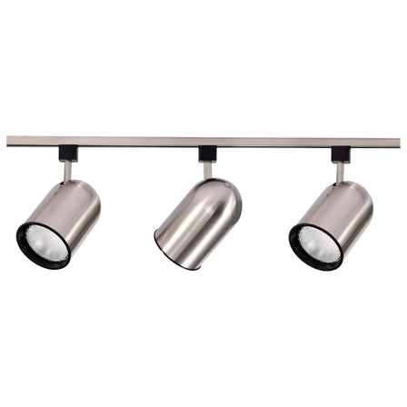 Nuvo Lighting - TK342 - Three Light Track Kit - Track Lighting Kits Brushed Nickel - Brushed Nickel