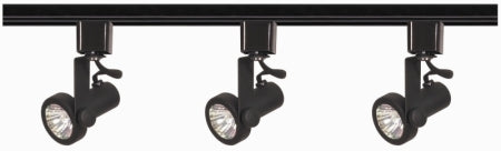 Nuvo Lighting - TK352 - Three Light Track Kit - Track Lighting Kits Black - Black