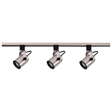 Nuvo Lighting - TK354 - Three Light Track Kit - Track Lighting Kits Brushed Nickel - Brushed Nickel