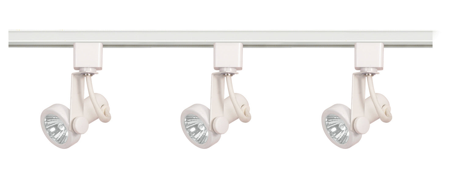 Nuvo Lighting - TK355 - Three Light Track Kit - Track Lighting Kits White - White