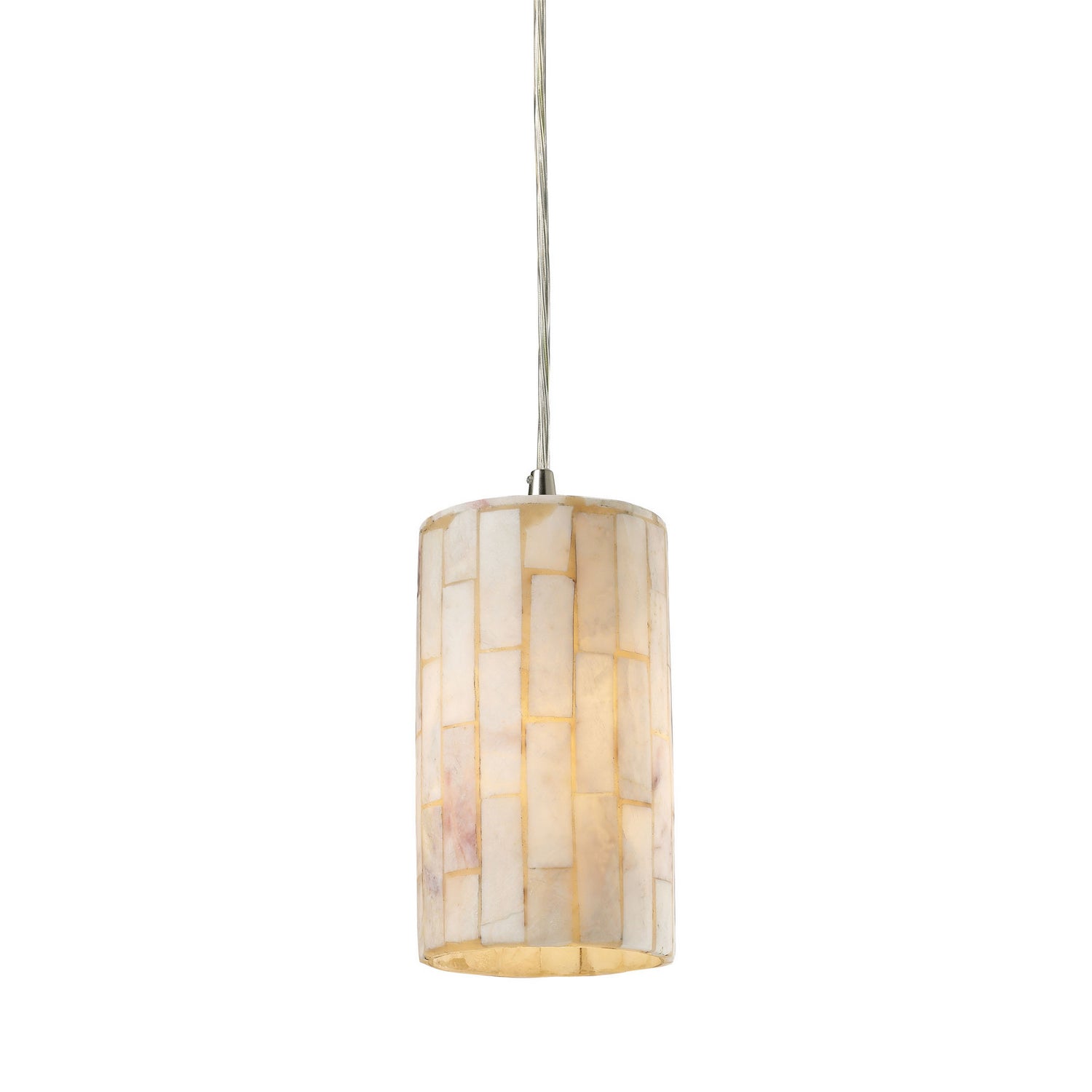 ELK Home - 10147/1 - One Light Mini Pendant - Coletta - Satin Nickel