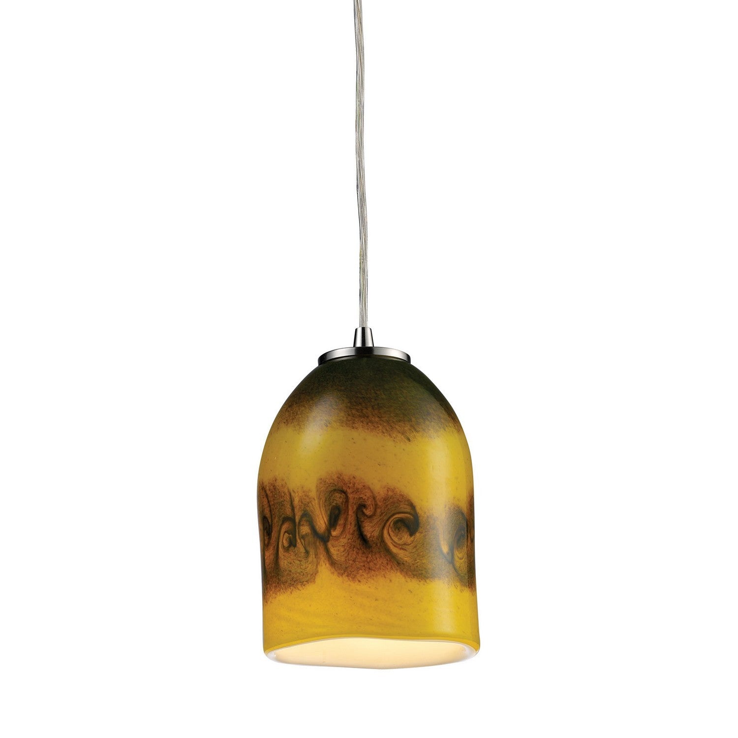 ELK Home - 10217/1CMT - One Light Mini Pendant - Cosmos - Satin Nickel