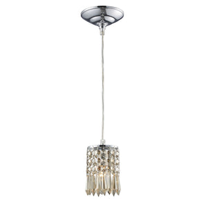 ELK Home - 11208/1 - One Light Mini Pendant - Optix - Polished Chrome