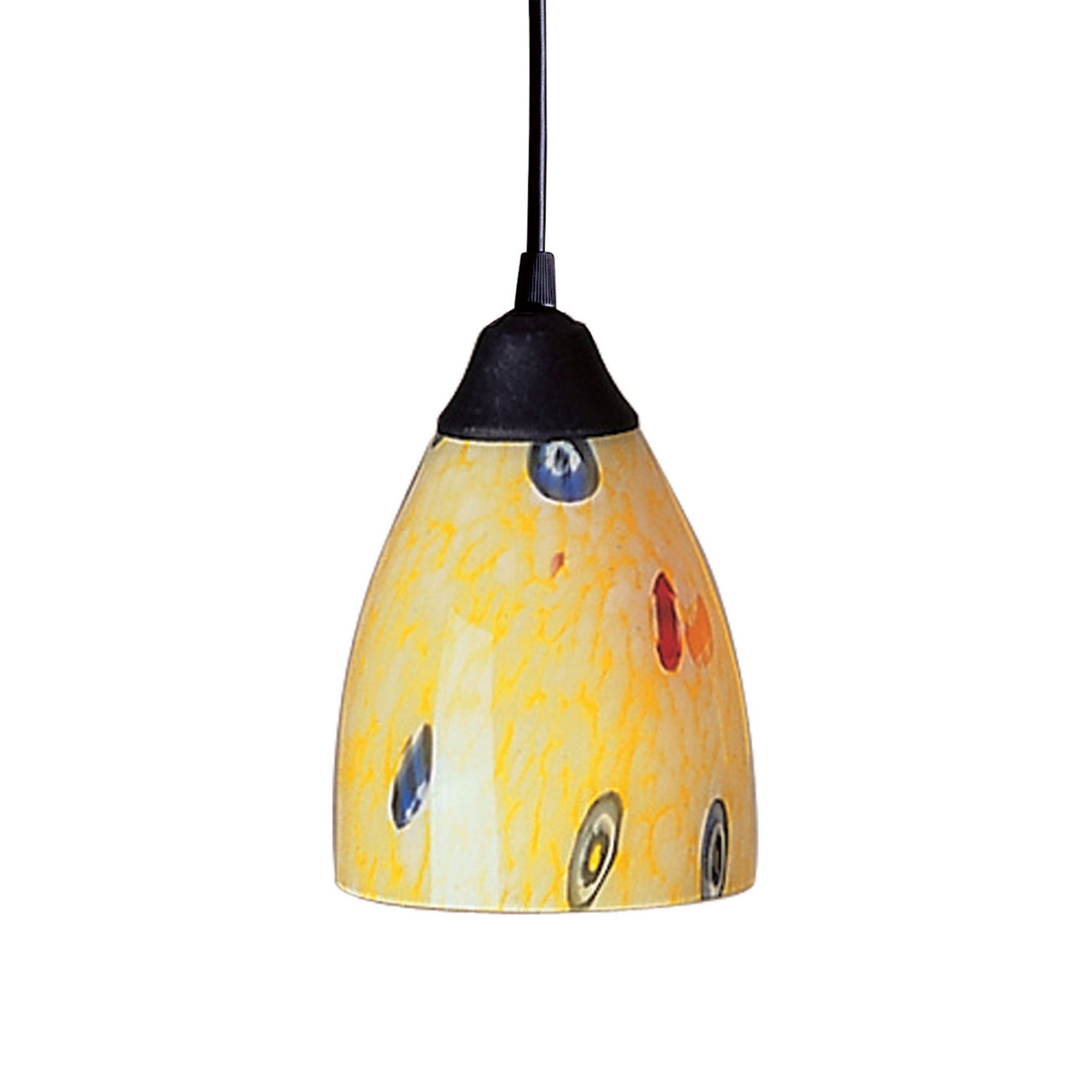 ELK Home - 406-1YW - One Light Mini Pendant - Classico - Dark Rust