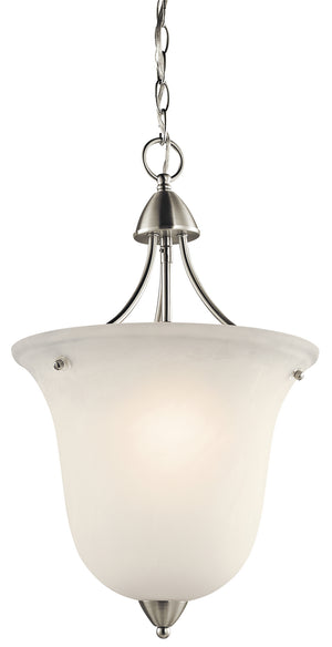 Kichler - 42882NI - One Light Foyer Pendant - Nicholson - Brushed Nickel