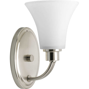 Progress Lighting - P2000-09 - One Light Bath Bracket - Joy - Brushed Nickel