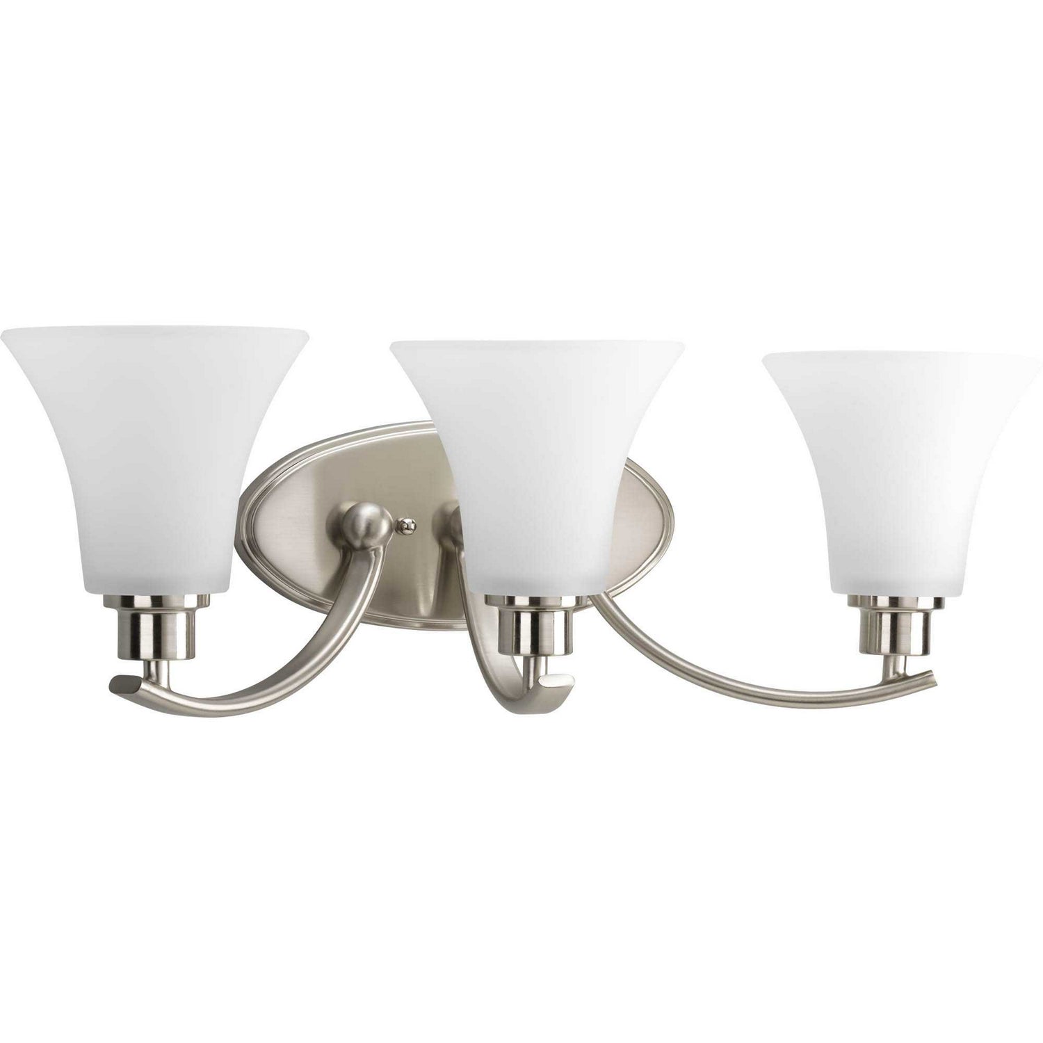 Progress Lighting - P2002-09 - Three Light Bath Bracket - Joy - Brushed Nickel