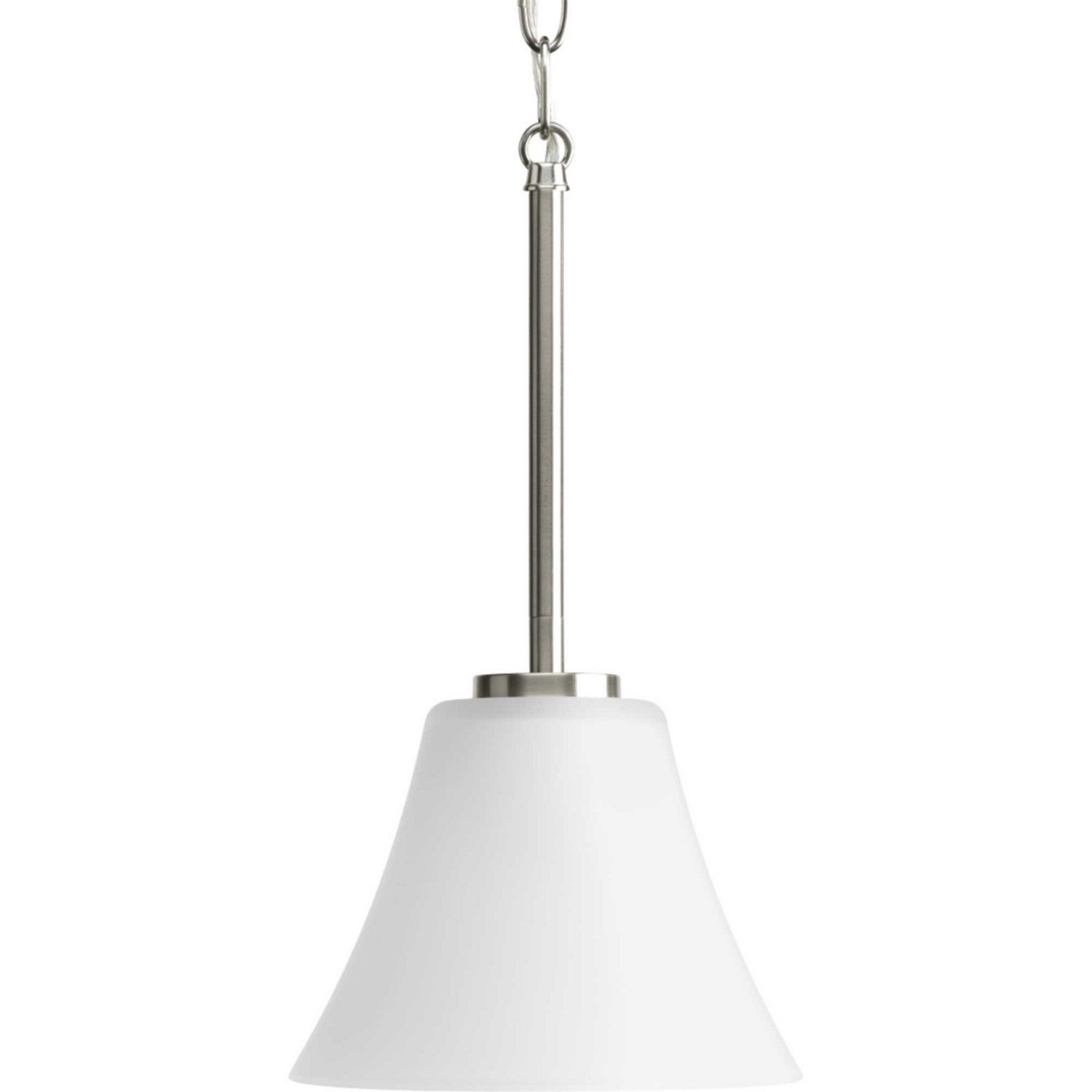 Progress Lighting - P5300-09 - One Light Pendant - Bravo - Brushed Nickel