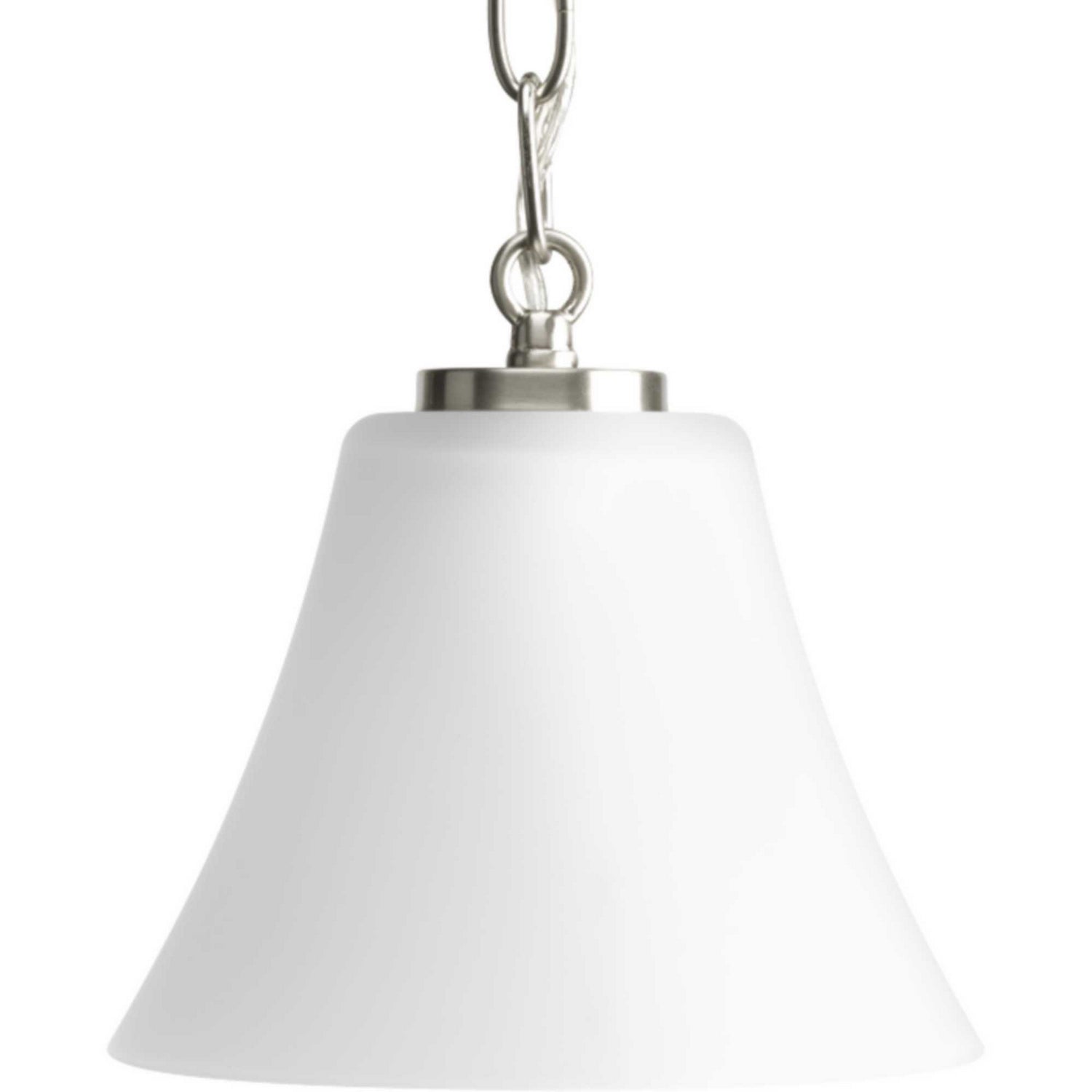 Progress Lighting - P5300-09 - One Light Pendant - Bravo - Brushed Nickel