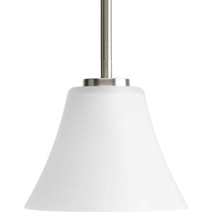 Progress Lighting - P5300-09 - One Light Pendant - Bravo - Brushed Nickel