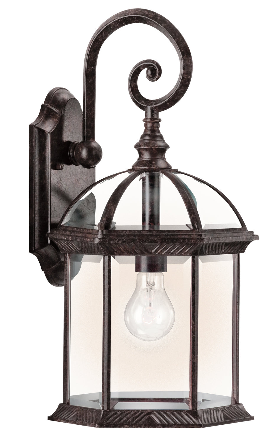 Kichler - 49186TZ - One Light Outdoor Wall Mount - Barrie - Tannery Bronze