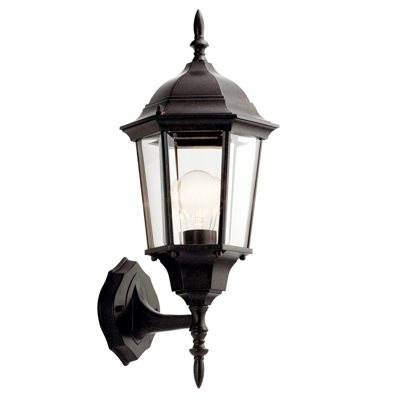 Kichler - 9653TZ - One Light Outdoor Wall Mount - Madison - Tannery Bronze