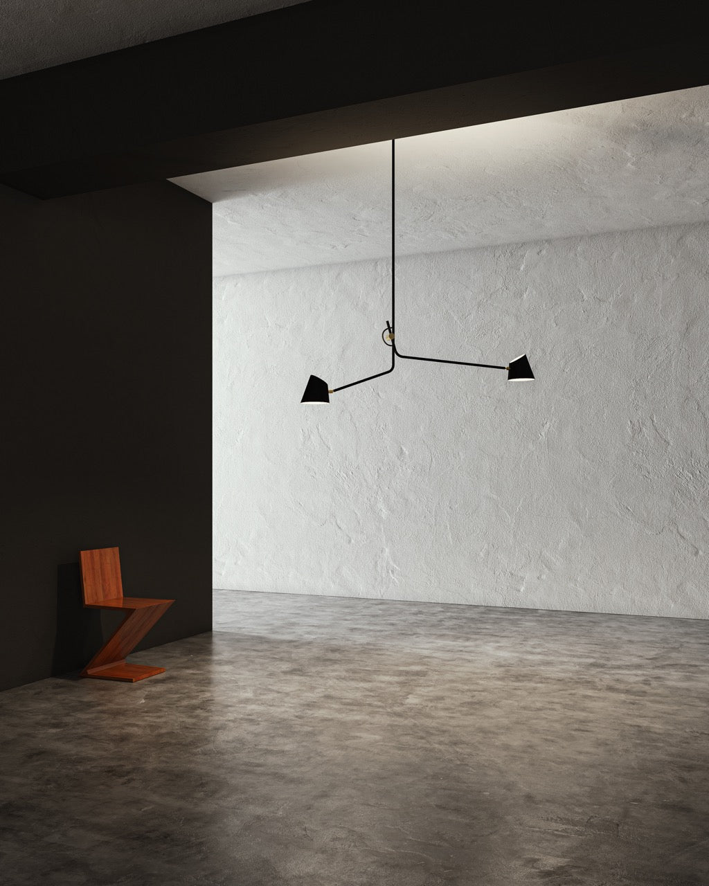 Hartau Double Ceiling Light