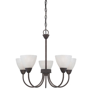 ELK Home - 190006763 - Five Light Chandelier - Tia - Painted Bronze